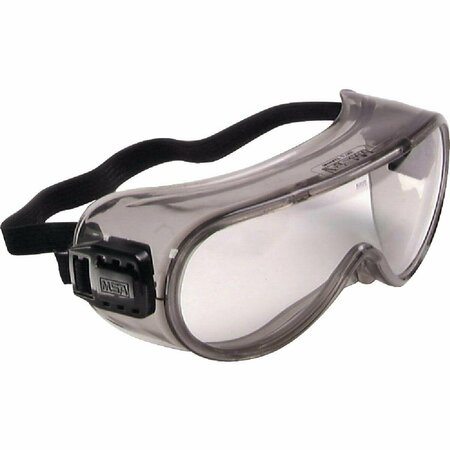 SAFETY WORKS Pro Safety Gray Tint Frame Safety Goggles with Anti-Fog Clear Lenses 817698